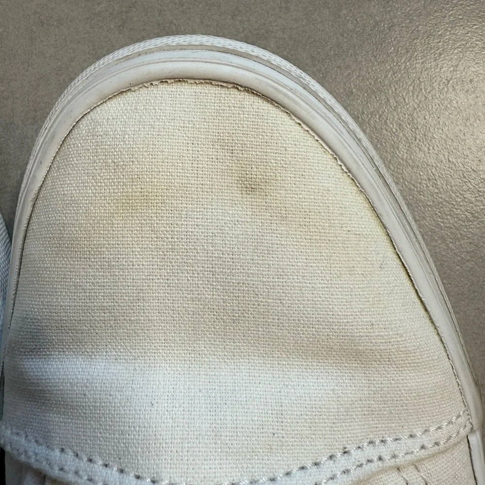Vans All-White Low-Top Sneakers